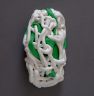 Verschlungen, Keramik glasiert, Gurt, 20x12x7 cm, 2024